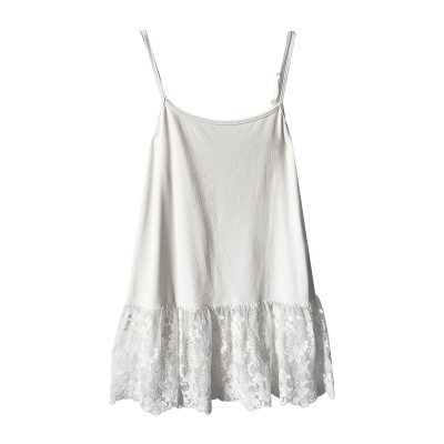 遮屁股蕾丝边吊带衫大码卫衣屁帘