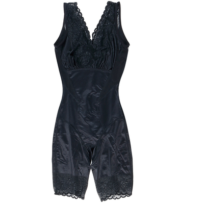 加强版塑身衣收腹束腰紧身正美体内衣瘦全身女连体塑形薄提臀开档