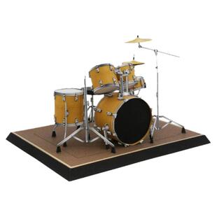 纸乐多架子鼓爵士鼓3D立体纸模型益智玩具手工DIY拼装摆件纸模型