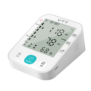 VTT血压计语音电子血压仪老人家用上臂式全自动准确测血压测量仪