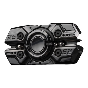 指玩屋 MACKIE星舰2.0指尖开甲陀螺机械金属推牌解压玩具EDC减压