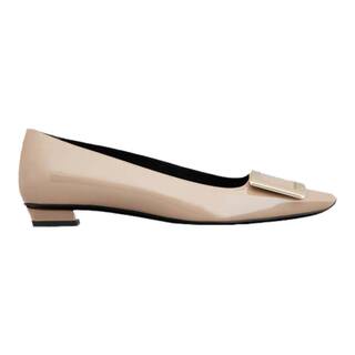 【24期免息】Roger Vivier/RV女鞋Belle Vivier方扣单鞋低跟鞋
