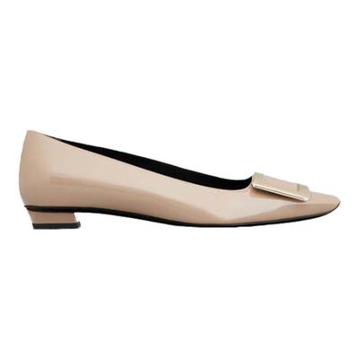 【24期免息】Roger Vivier/RV女鞋Belle Vivier方扣单鞋低跟鞋