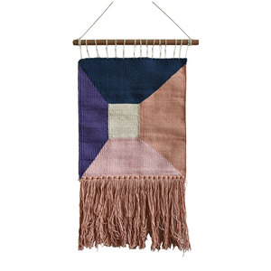 angolino印度手作墙装饰挂画北欧几何玄关客厅卧室电箱美化挂毯