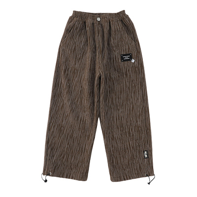 男童裤子2025秋冬新款中大儿童男孩冬季一体绒加绒加厚休闲裤长裤