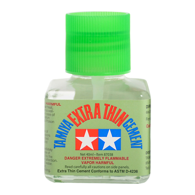 田宫绿盖溜缝胶水87038模型粘合