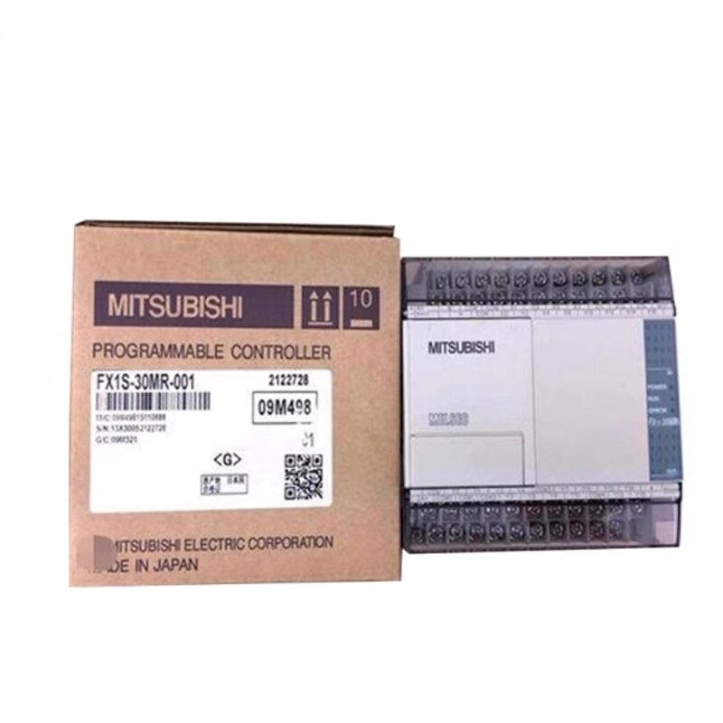 全新三菱PLC控制器FX1S-14MR/MT FX1S-20MR/MT FX1S-30MR/MT-001