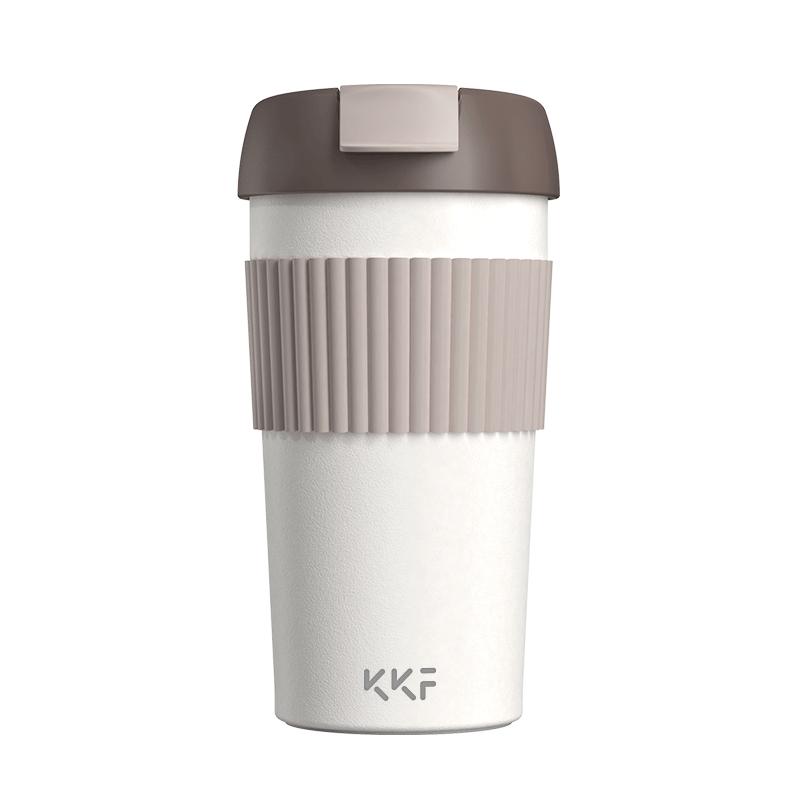 kkf316不锈钢咖啡保温杯吻吻鱼
