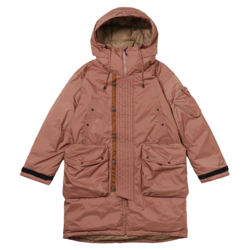 NANGA军装风长款欧洲鸭绒羽绒服外套AURORA DOWN FIELD HALF COAT