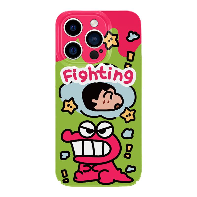 蜡笔小新适用iphone17手机壳magsafe磁吸Air苹果16promax保护套15plus恐龙14菲林13卡通12