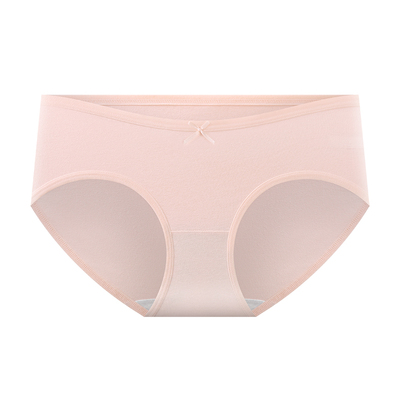 女士内裤纯棉裆7A抗菌中腰无痕