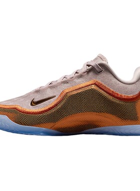 NIKE耐克童鞋女鞋詹姆斯大童抓地中帮运动鞋缓震篮球鞋IV4800-602