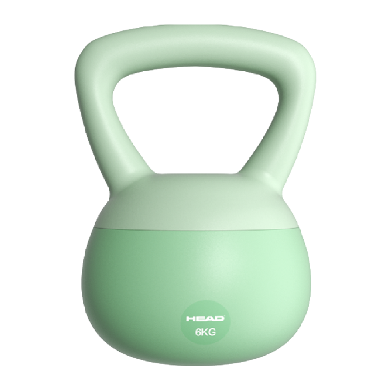 HEAD海德壶铃女生提臀健身家用健身软壶铃女士纯铁练臀翘臀神器