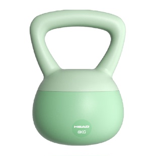 HEAD海德壶铃女生提臀健身家用健身软壶铃女士纯铁练臀翘臀神器