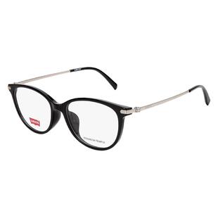 LEVI'S李维斯椭圆形复古眼镜框男板材小框超轻镜架女LV7220配近视