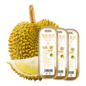 山猫超人榴莲泰国金枕头果肉树熟无核可烤榴莲肉冷冻新鲜水果包邮