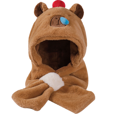 仔仔象儿童毛绒加厚保暖帽