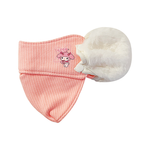 儿童保暖口罩耳罩一体秋冬男女童5-12岁防风防寒护耳加厚面罩纯棉