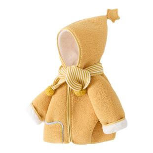 女童外套2025新款冬装儿童加绒洋气超好看小公主羊羔绒毛毛厚上衣