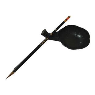 泾县龙华宣笔厂精品狼毫叶筋勾线笔工笔白描花鸟人物国画创作毛笔