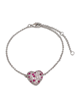 DSTYLEACC韩国叠戴紫色爱心项链