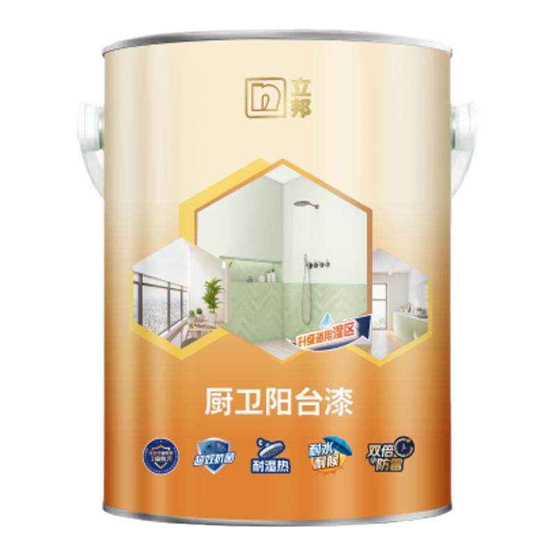 立邦阳台漆桶装乳胶漆室内家用墙面自刷涂料油漆面漆厨卫适用
