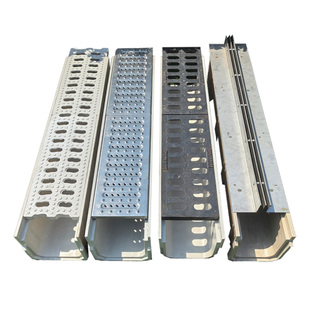 树脂排水沟u形槽成品排水沟家用厨房地沟水沟槽庭院线性U型排水槽