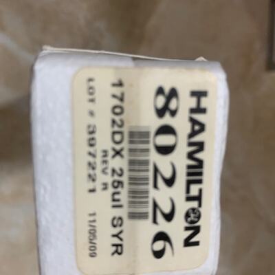 议价微量进样器 进样针7656-01 1710 RN 100uL 80226 25ul