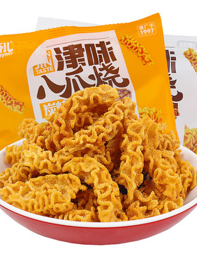 狗牙儿津味八爪烧怀旧酥脆零食