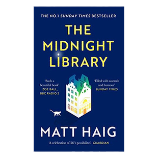 午夜图书馆 英文原版The Midnight Library 深夜图书馆 马特海格当代畅销小说 搭长日将尽 相约星期二 弘书阁英语文库十大当代之一