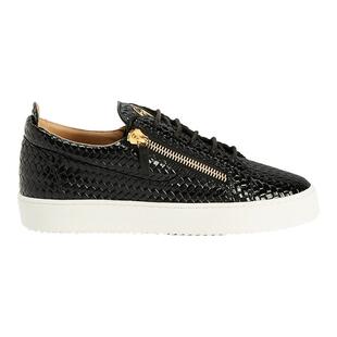 【臻选特惠】Giuseppe Zanotti GZ男士编织休闲低帮双拉链运动鞋