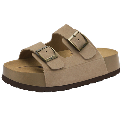 厚底勃肯拖鞋女外穿一脚蹬凉鞋