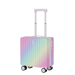 2025新款可爱儿童用可坐18寸登机行李箱女20寸小型短途旅行拉杆箱