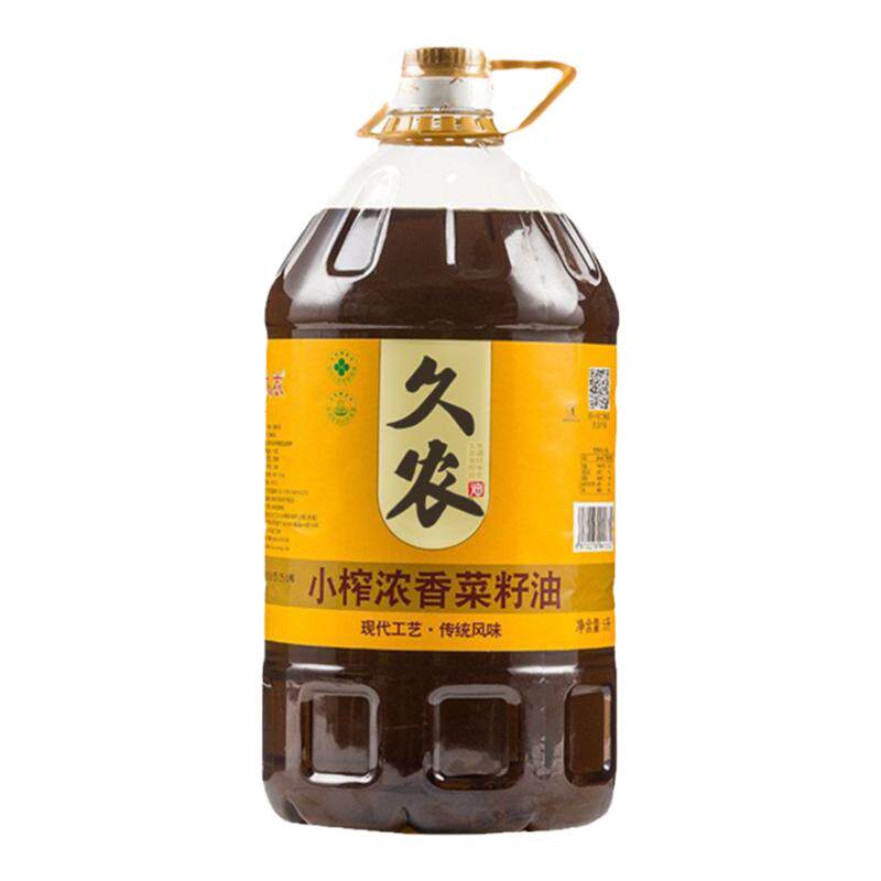 黑土地5L东北纯笨榨大豆油家用