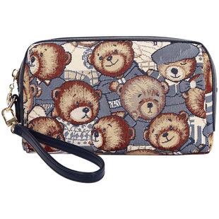 丹尼熊包包手拿手抓手拎包 新品休闲随身手机零钱包袋DKB0115168