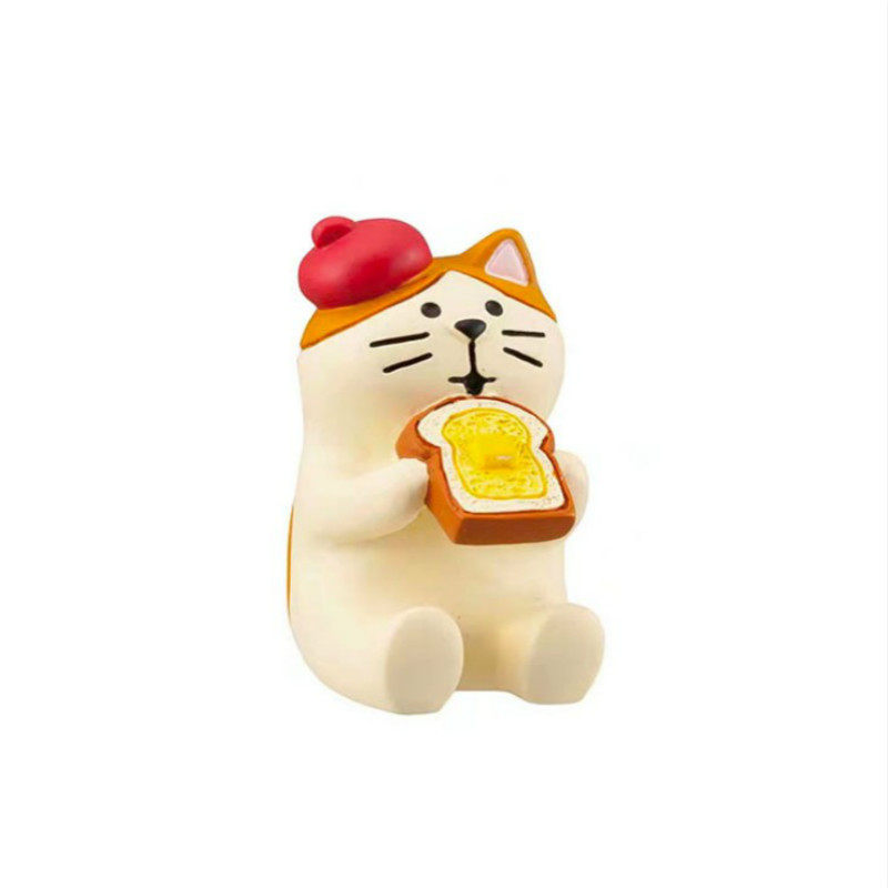 日本山猫日式猫ZAKKA烘焙店摆件迷你面包蛋糕桌面拍照道具