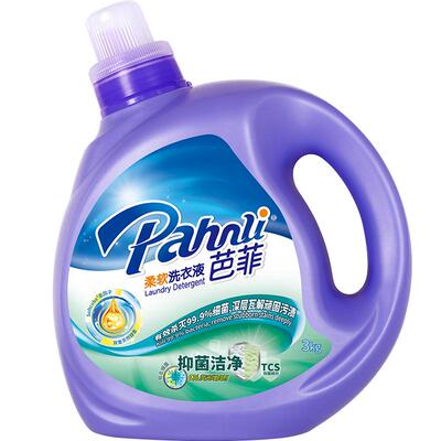 芭菲柔软抑菌洁净洗衣液3kg