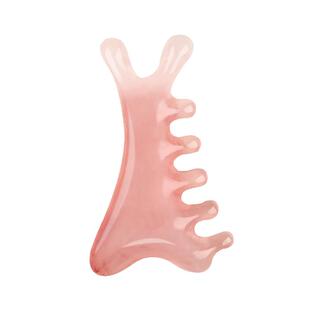 少女粉四合一按摩梳头皮按摩梳子头部头疗疏通神器经络梳眼部鼻刮