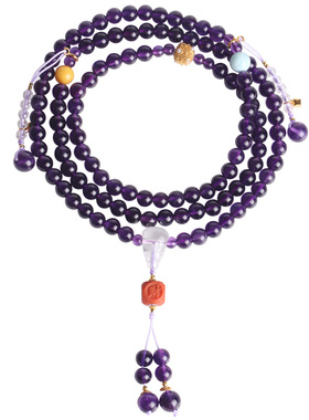 心斋堂紫水晶千手观音108颗手串