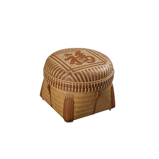 赐福竹盒手工非遗主编盒子收纳把玩箩筐茶叶罐多功能竹器筐子茶道