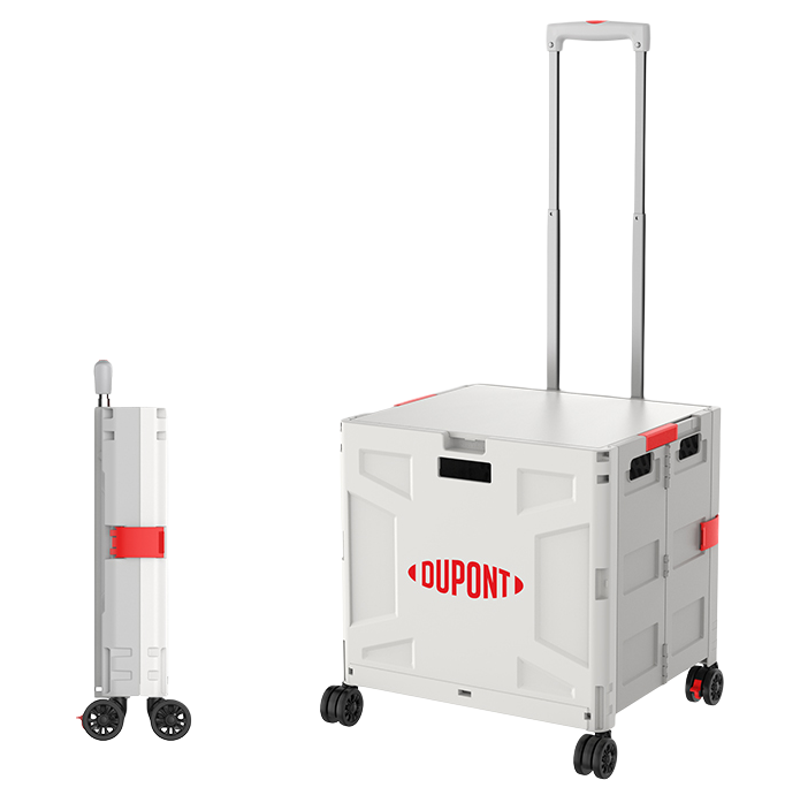 DUPONT杜邦CE认证买菜小拉车便携折叠购物取快递拉杆拖车拉货推车