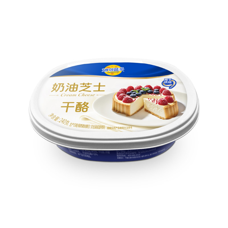 妙可蓝多原制奶油芝士干酪240原制奶酪