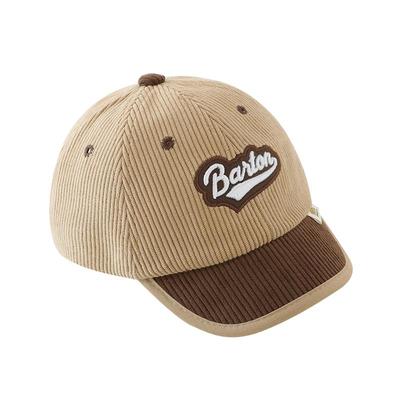 秋冬季韩版时尚短檐男宝宝棒球帽