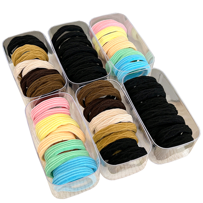 海盐蓝发绳扎高马尾|千人加购