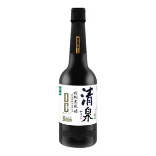 山西清泉手工八年特制6度陈醋600ml 无添加纯粮酿造泡黑豆凉拌醋