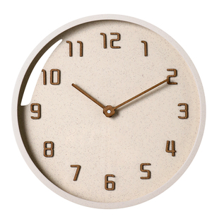 挂钟客厅2025新款家用静音简约挂表免打孔挂墙石英时钟表高端大气