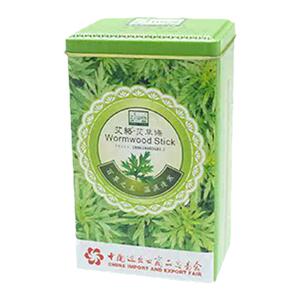 宜圣0.8cm艾草条M号48根定制限量版特价纯植物制作十年陈艾艾灸柱
