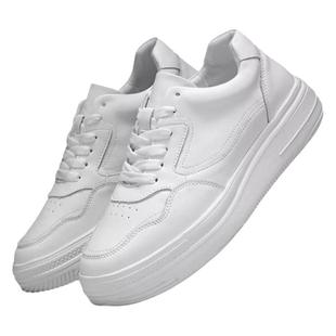 高尼增高鞋男7cm秋季透气超轻内增高男鞋小白鞋厚底潮流休闲鞋男