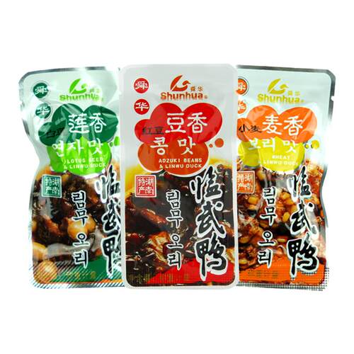舜华临武鸭独立小包鸭肉红豆莲香麦香微微辣即食零食正宗湖南特产