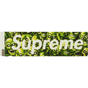 Supreme蓝精灵贴纸行李箱笔记本美金迷彩幻影Box Logo Sticker